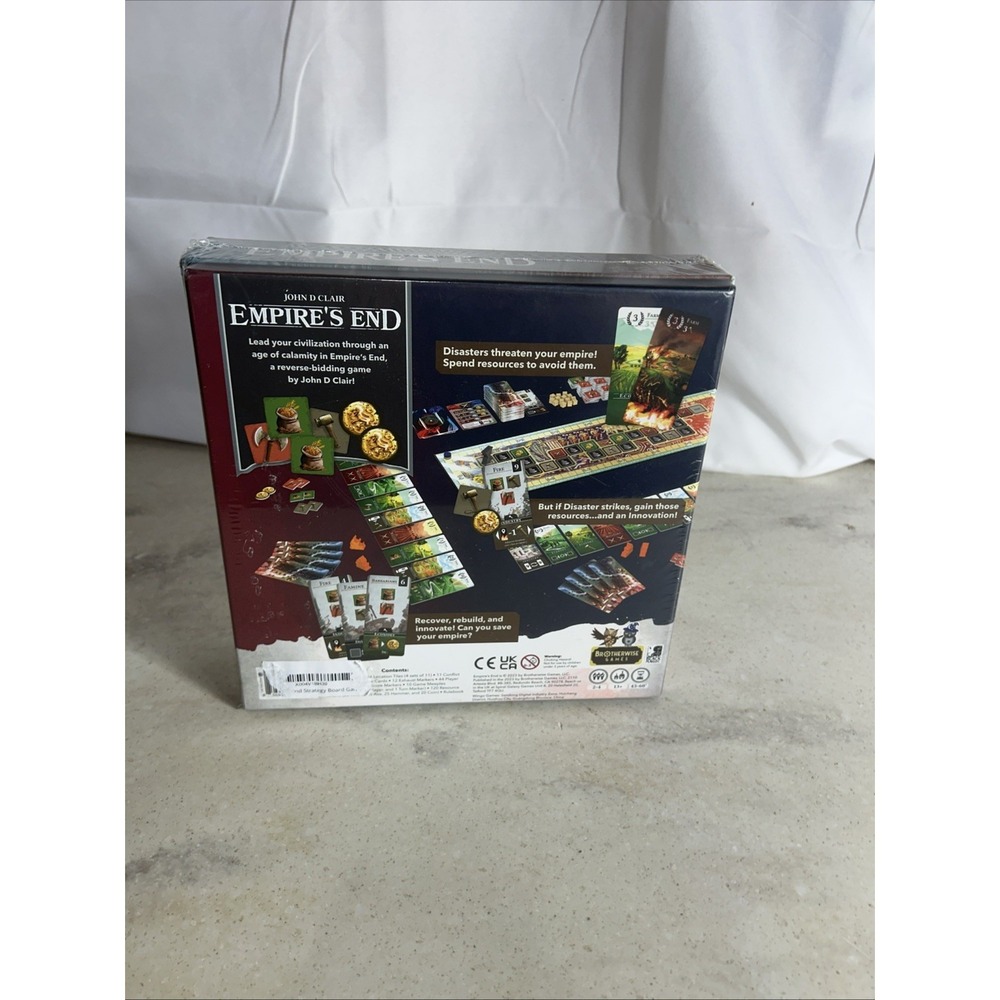 Empires End Nice Game Publishing Expert Game Family Game Board Game Strategy - Picture 2 of 6